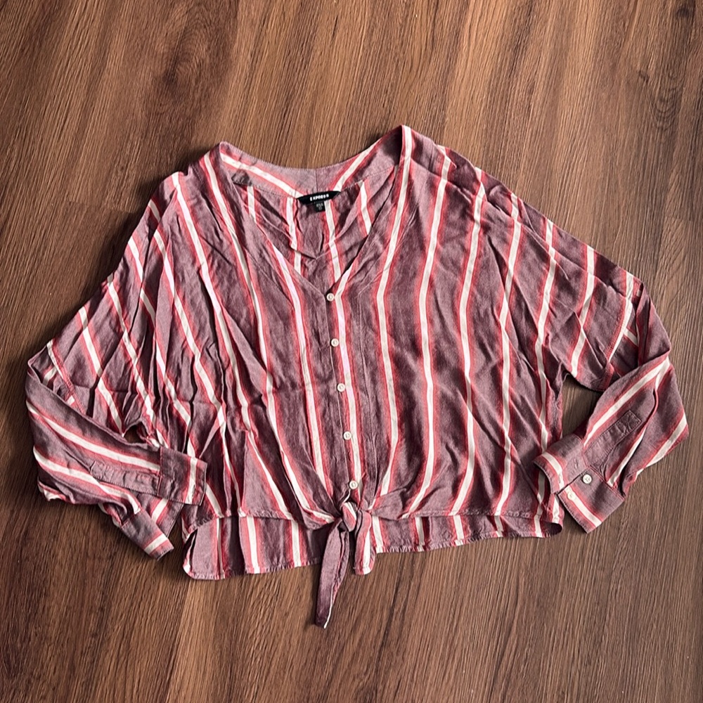 Express Striped Blouse